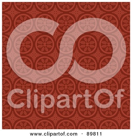 Royalty-Free (RF) Clipart Illustration of a Seamless Circle Pattern Background - Version 13 by BestVector