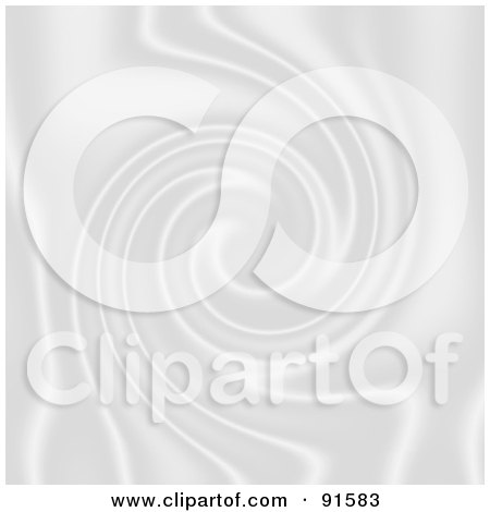 Royalty-Free (RF) Clipart Illustration of a Creamy White Milky Swirl Background by Arena Creative