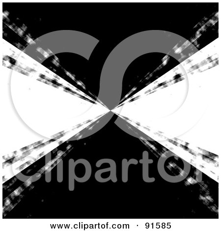 Royalty-Free (RF) Clipart Illustration of Bright White Lights In A Black Vortex by Arena Creative