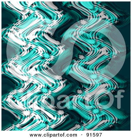 Royalty-Free (RF) Clipart Illustration of a Rippling Stripe Background by Arena Creative