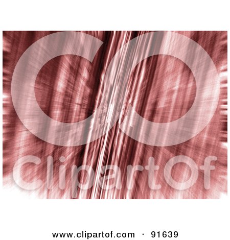 Royalty-Free (RF) Clipart Illustration of a Red Zoom Line Background by Arena Creative
