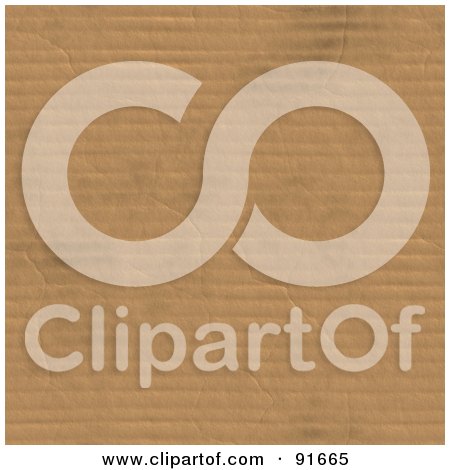 Royalty-Free (RF) Clipart Illustration of a Background Of Dirty Corrugated Cardboard by Arena Creative