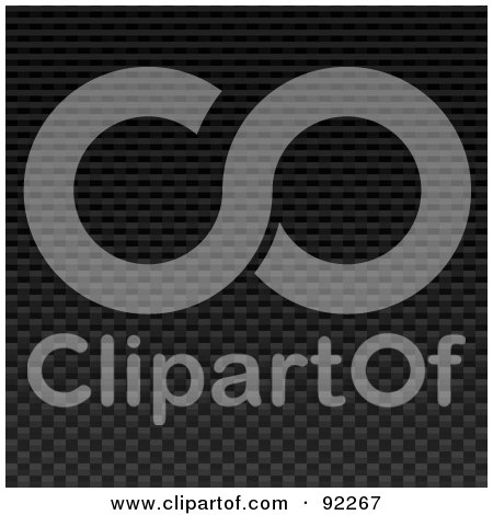 Royalty-Free (RF) Clipart Illustration of a Carbon Fiber Background Texture - 3 by Arena Creative