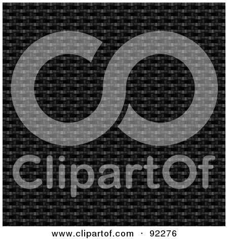Royalty-Free (RF) Clipart Illustration of a Carbon Fiber Background Texture - 12 by Arena Creative