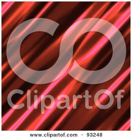 Royalty-Free (RF) Clipart Illustration of a Red Diagonal Flame Background by Arena Creative