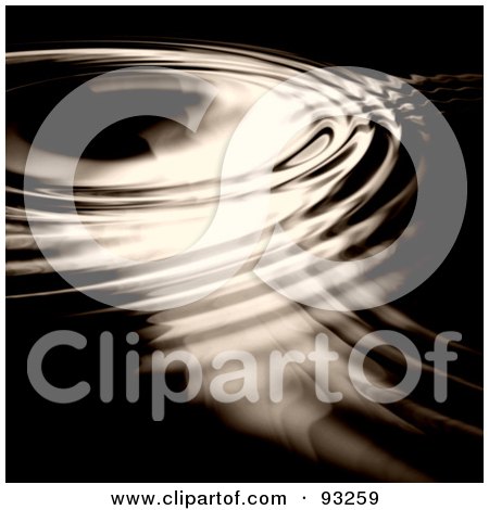 Royalty-Free (RF) Clipart Illustration of a Background Of Ripples On Dark Water by Arena Creative