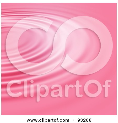 Royalty-Free (RF) Clipart Illustration of a Pink Ripply Surface by Arena Creative