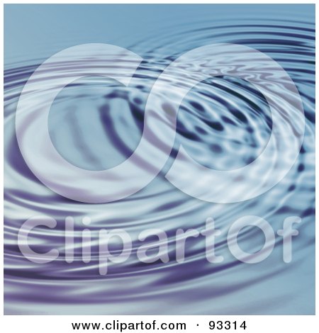 Royalty-Free (RF) Clipart Illustration of a Background Of Ripples Over Blue And Purple by Arena Creative