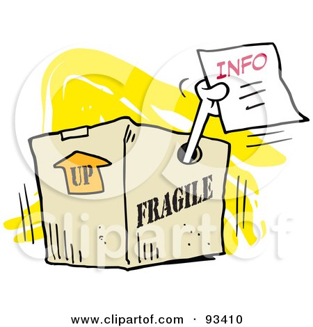Royalty-Free (RF) Clipart Illustration of a Moodie Character Giving Out Inside Information by Johnny Sajem