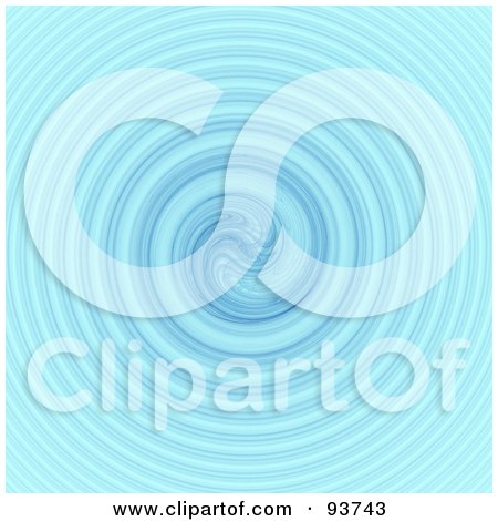 Royalty-Free Clipart Illustration Of A Blue Swirly Water Background by Arena Creative