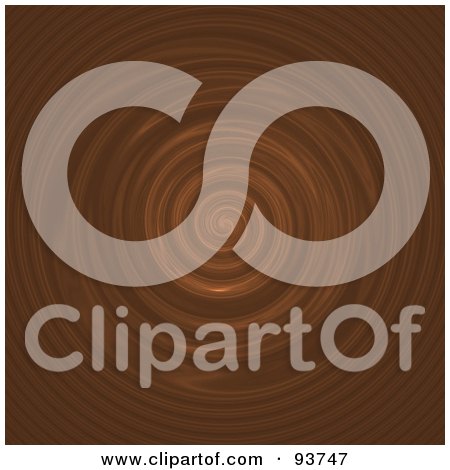 Royalty-Free Clipart Illustration Of A Background Of Swirly Chocolate by Arena Creative