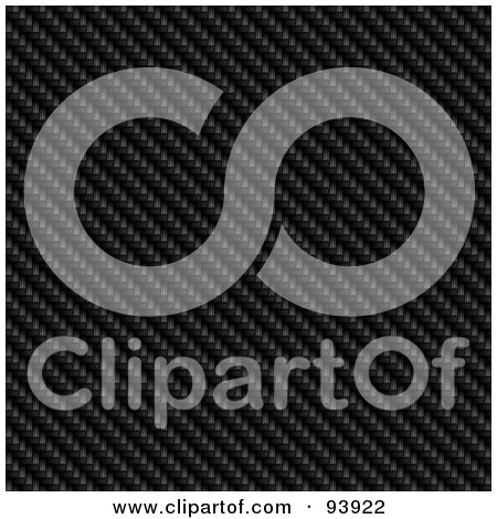 Royalty-Free (RF) Clipart Illustration of a Diagonal Weaved Carbon Fiber Texture Background by Arena Creative