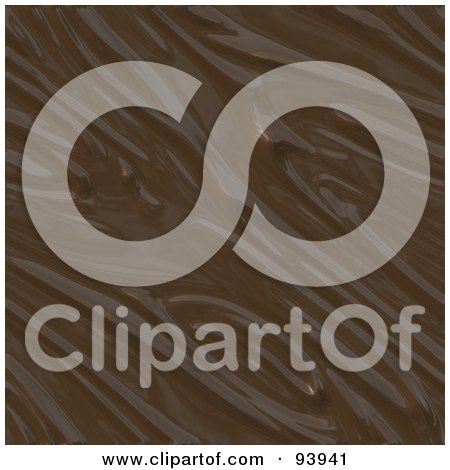 Royalty-Free (RF) Clipart Illustration of a Rippling Chocolate Background - 2 by Arena Creative