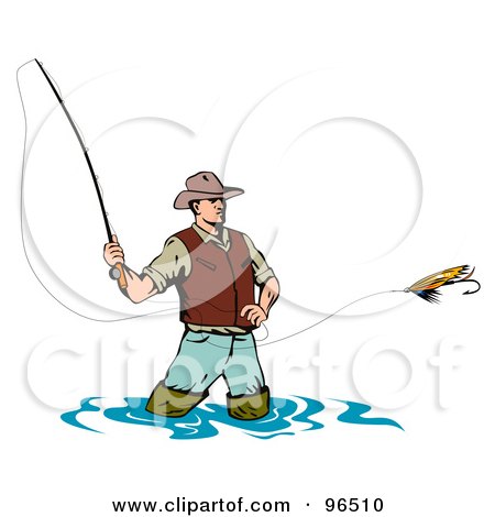 Royalty-Free (RF) Fishing Line Clipart, Illustrations, Vector Graphics #1