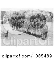 Snake Priests During Ceremonial Dance Free Historical Stock Photography