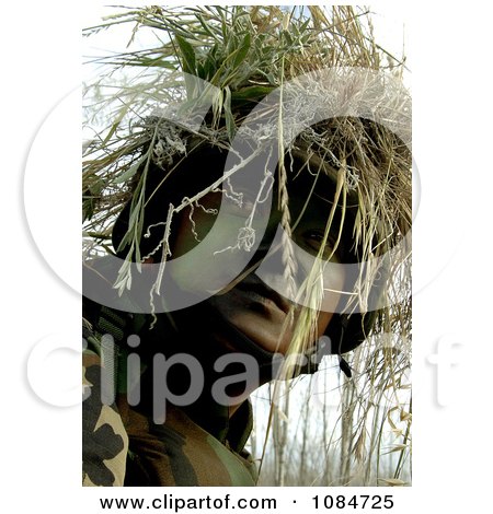 Soldier in Full Camouflage - Free Stock Photography by JVPD