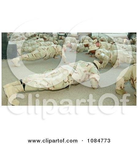 Soldiers Doing Pushups - Free Stock Photography by JVPD