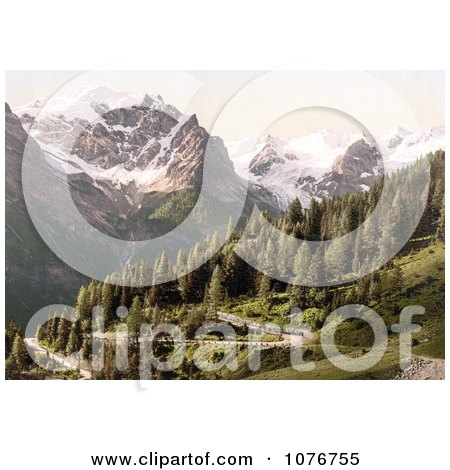 Stilfer Joch With Ortler and Ortlerferner, Ortler Territory, Tyrol, Austria - Royalty Free Stock Photography  by JVPD
