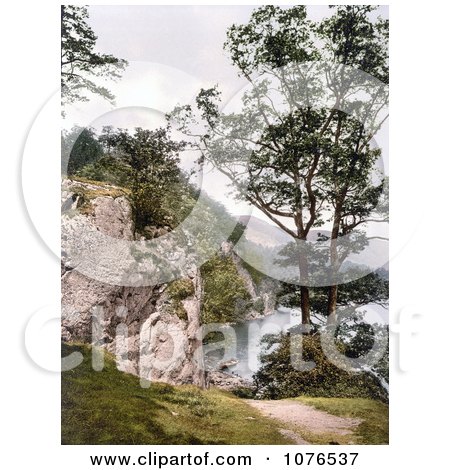 Stybarrow Crag, Ullswater, Lake District, England, United Kingdom - Royalty Free Stock Photography  by JVPD