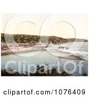 The Beach And Pier In Teignmouth Devon England United Kingdom Royalty Free Stock Photography