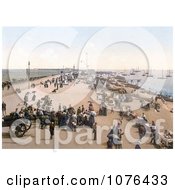 The Busy Promenade And Beach At Southsea Portsmouth Hampshire England UK Royalty Free Stock Photography