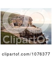 The Coastal Tilly Whim Caves In Durlston Swanage Dorset England UK Royalty Free Stock Photography