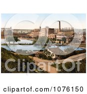 The Factory Of Burroughs Wellcome Chemical Works In Dartford Kent London England United Kingdom Royalty Free Stock Photography by JVPD
