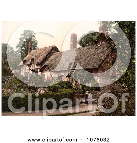 The Historical Ann Hathaway’s Cottage In Shottery Stratford-On-Avon Warwickshire England UK - Royalty Free Stock Photography  by JVPD