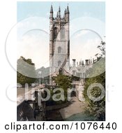 The Magdalen Great Tower In Oxford Oxfordshire England Royalty Free Stock Photography