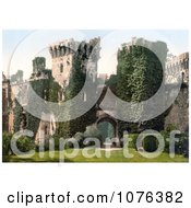 The Main Gatehouse To The Castell Rhaglan Raglan Castle In Monmouthshire Wales England UK Royalty Free Stock Photography