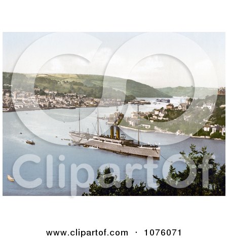 the Steamer RMS Dunottar Castle - Royalty Free Stock Photography  by JVPD
