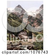 The Three Mineral Water Fountains Heilige Drei Brunnen Trafoi Tyrol Austria Royalty Free Stock Photography