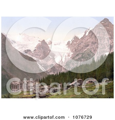 the Trafoi Hotel, Tyrol, Austria - Royalty Free Stock Photography  by JVPD