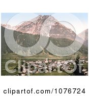 The Valley Village Of Stubaital Vulpmes Tyrol Austria Royalty Free Stock Photography