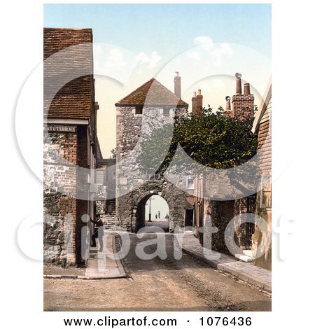 the Westgate in Southampton, England - Royalty Free Stock Photography  by JVPD