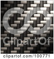 Poster, Art Print Of Background Of Tightly Woven Diagonal Carbon Fiber