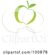 Poster, Art Print Of Green Apple Icon