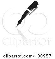 Royalty Free RF Clipart Illustration Of A Black And White Symbol Icon