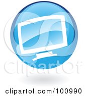 Blue Computer Logo Icon