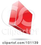 Royalty Free RF Clipart Illustration Of A Shiny 3d Diamond Logo Icon by cidepix