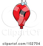 Poster, Art Print Of Happy Smiling Red Balloon