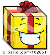 Poster, Art Print Of Smiling Happy Gift