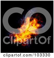 Poster, Art Print Of Blazing Olive Symbol