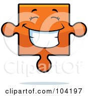 Royalty Free RF Clipart Illustration Of A Piece Of Paper With A Smile