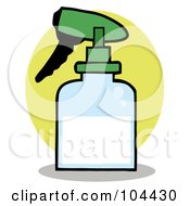 Royalty Free RF Clipart Illustration Of A Gardening Spray Bottle