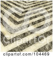 Poster, Art Print Of Background Of Seamless Grungy Black And White Hazard Stripes