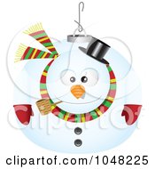 Cartoon Snowman Ornament