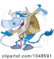 Cartoon Bull Host