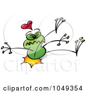 Poster, Art Print Of Valentine Frog In Love - 8