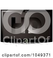 Poster, Art Print Of 3d Hd Television With A Black Frame